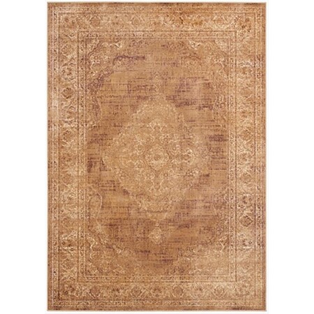 Safavieh 3 x 5 ft. Small Rectangle Traditional Vintage Taupe Area Rug VTG112-660-3